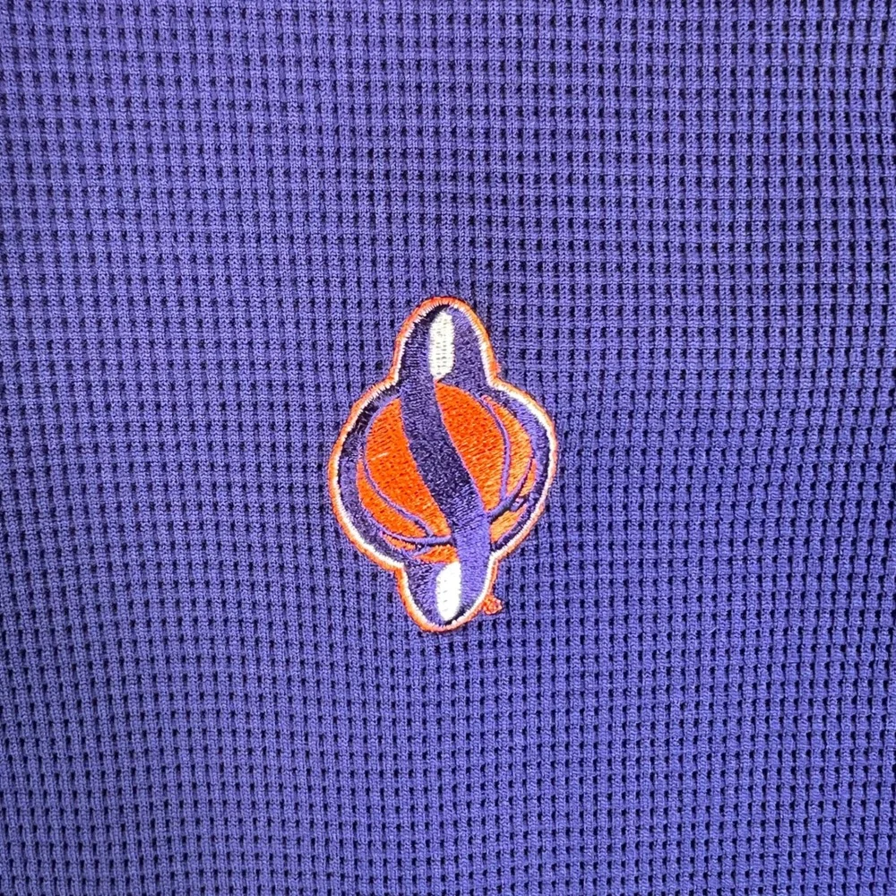 VTG Y2K Nike Elite Syracuse Shirt Mens M Blue Basketball Short Sleeve Swoosh EUC